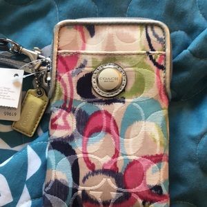 Coach wristlet